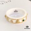 Gucci Original Order Level New Resin Classic White Ring