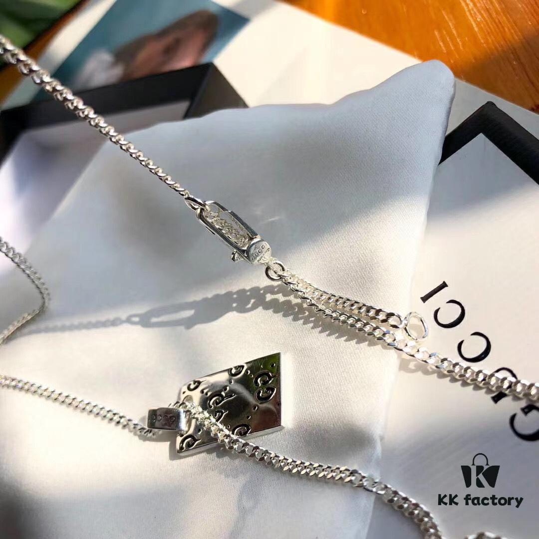 Gucci Double G Skull Necklace