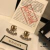 GUCCI Double G Multi-Wear Stud Earrings