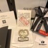 GUCCI Pearl Double G Heart Brooch