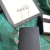Authentic Replica (Matching Quality) New Arrival Gucci Cactus Silver Chain Necklace with Interlocking G Pendant