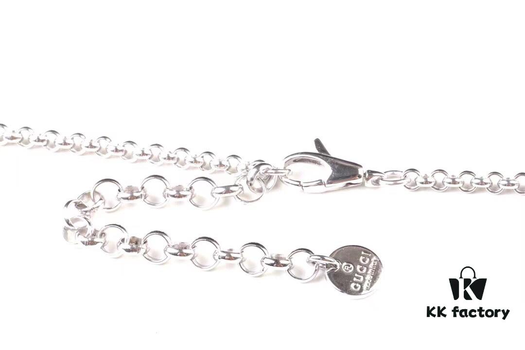 New Arrival Gucci Sterling Silver Key Necklace