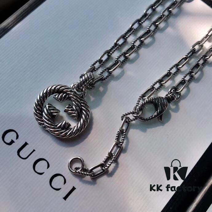 G Brand Sterling Silver Double G Twisted Rope Set