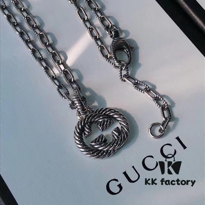 G Brand Sterling Silver Double G Twisted Rope Set