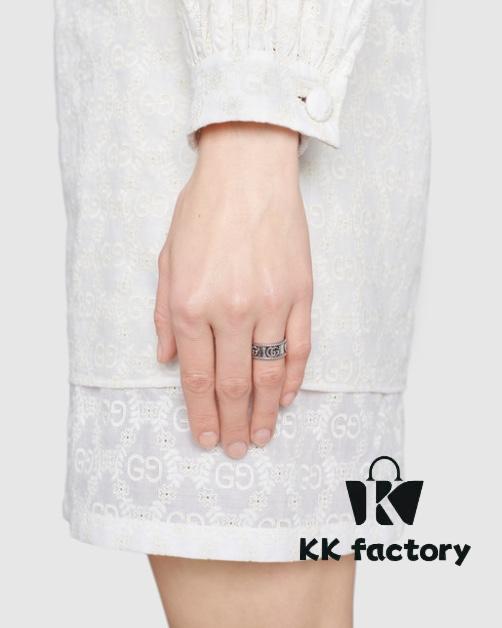 Latest New Arrival 🆕🔥 Gucci Double G Twisted Ring 💍 Thick and Bold Design, Unisex Wear