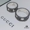 Latest New Arrival 🆕🔥 Gucci Double G Twisted Ring 💍 Thick and Bold Design, Unisex Wear