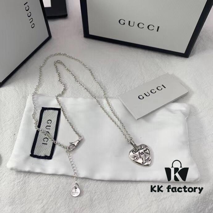 Gucci Fearless Love Series Four Necklaces