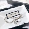 Exclusive Launch! Finally Available! Authentic Custom Gucci Letter Pendant Bracelet, Double G Luxury Classic Bestseller!