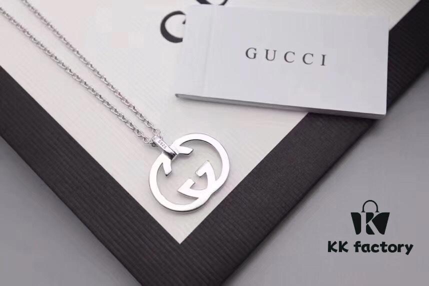 Gucci Double G Interlocking Necklace ♥️ Popular Counter Bestseller