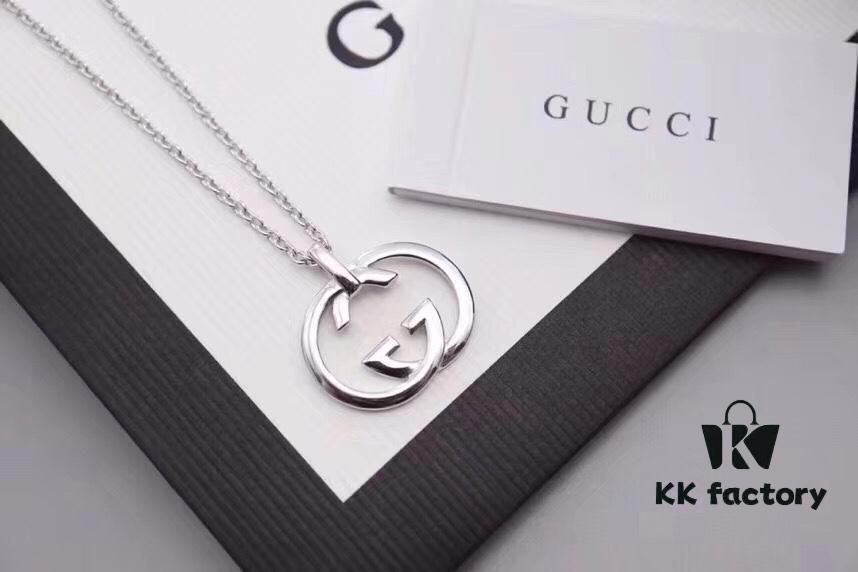 Gucci Double G Interlocking Necklace ♥️ Popular Counter Bestseller