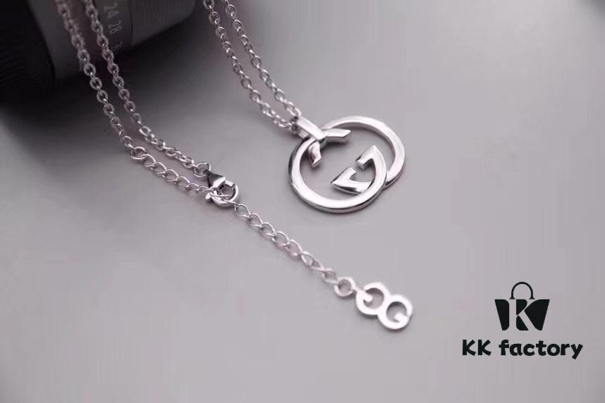 Gucci Double G Interlocking Necklace ♥️ Popular Counter Bestseller