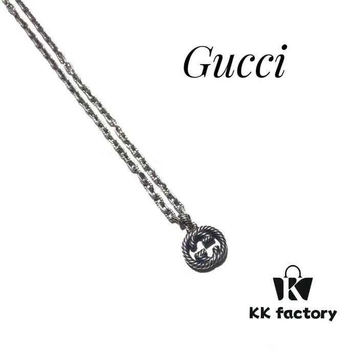 Gucci Interlocking Double G Necklace from the Interlocking Collection