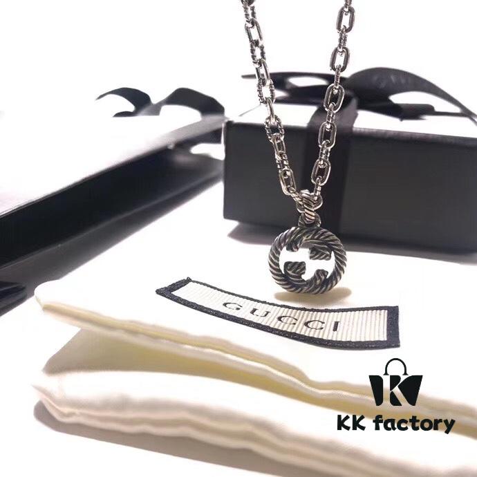 Gucci Interlocking Double G Necklace from the Interlocking Collection