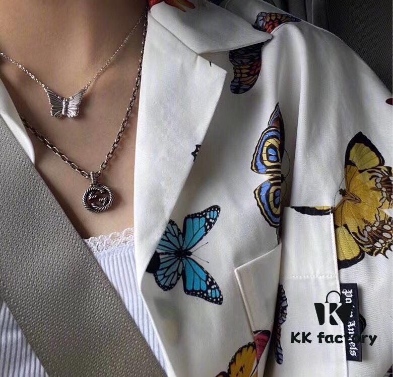 Gucci Interlocking Double G Necklace from the Interlocking Collection