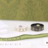 Gucci Icon Series Bee Black Ceramic Couple Ring