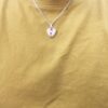 Gucci Gucci 925 Sterling Silver Heart Pendant Necklace