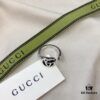 Gucci Gucci 925 Sterling Silver Double G Key Vintage Ring