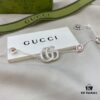 Gucci Gucci New Arrival 925 Sterling Silver Double G Floral Pink Mother-of-Pearl Bracelet