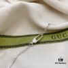 Gucci Gucci 925 Sterling Silver Mini Square Pendant Necklace
