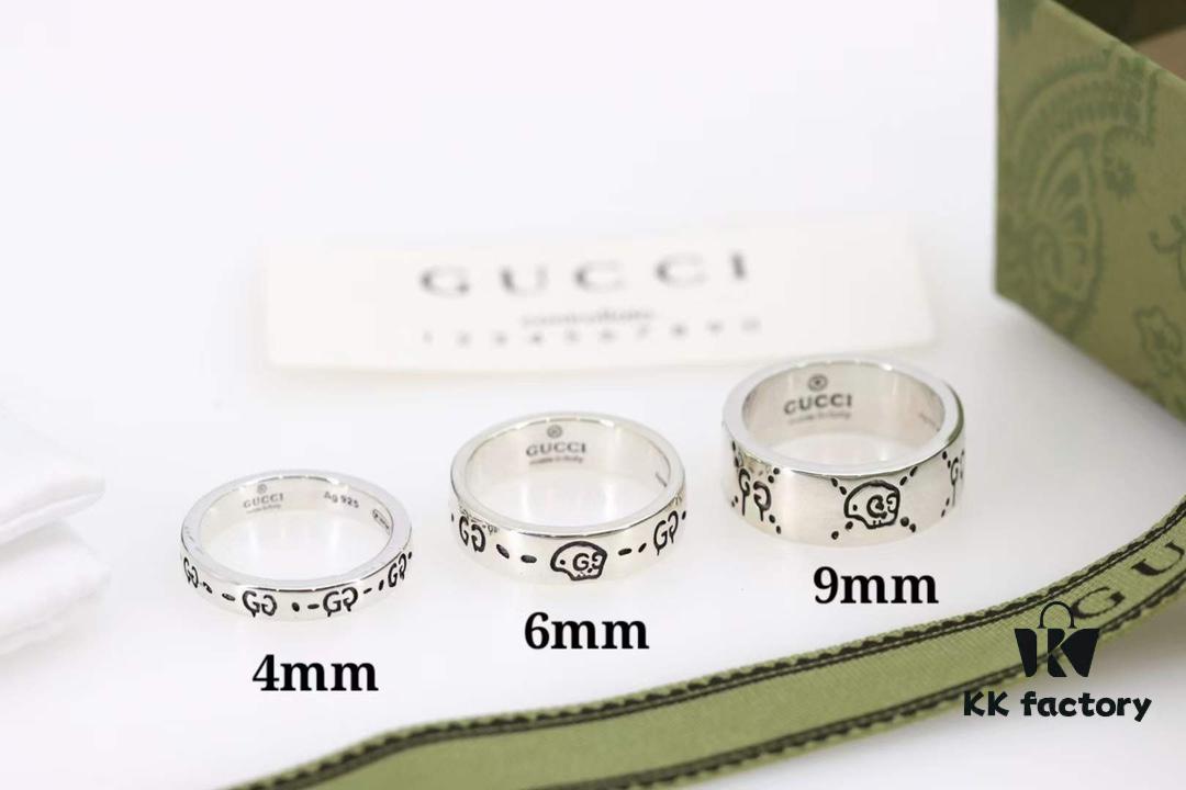 Valentine's Gift ❤️ Gucci Ghost Series Skeleton Couple Rings (Wide & Narrow Editions)