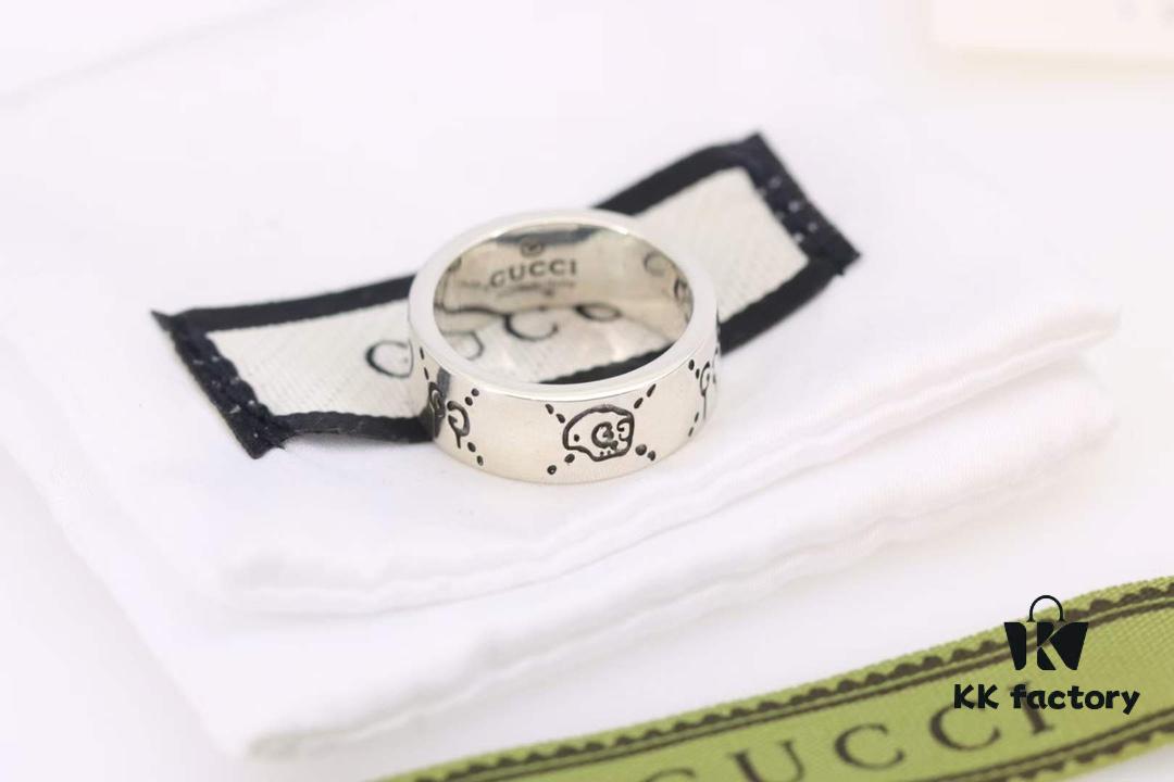 Valentine's Gift ❤️ Gucci Ghost Series Skeleton Couple Rings (Wide & Narrow Editions)