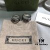 Gucci Gucci 925 Sterling Silver Double G Striped Vintage Ring 5360125