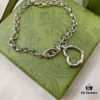 Gucci Gucci 925 Sterling Silver Heart Bracelet