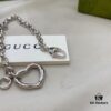 Gucci Gucci 925 Sterling Silver Heart Bracelet