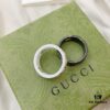 Gucci G Icon Series 18K Gold Interlocking Double G Couple Ring