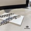 Gucci 925 Sterling Silver Wide Bracelet