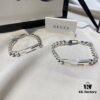 Gucci 925 Sterling Silver Wide Bracelet