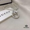 Gucci 925 Sterling Silver Double G Bracelet