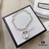 Gucci 925 Sterling Silver Double G Bracelet