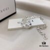 Gucci 925 Sterling Silver Double G Bracelet