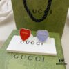 Gucci Gucci 925 Sterling Silver Enamel Heart Ring