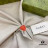 Gucci Gucci 925 Sterling Silver Enamel Heart Ring