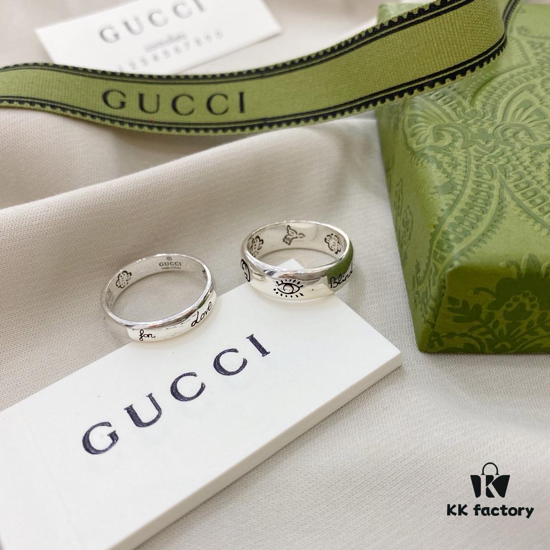 Gucci Love Without Fear 4mm Ring