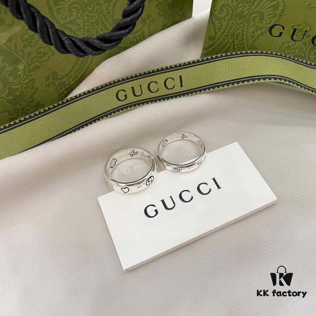 Gucci Love Without Fear 4mm Ring