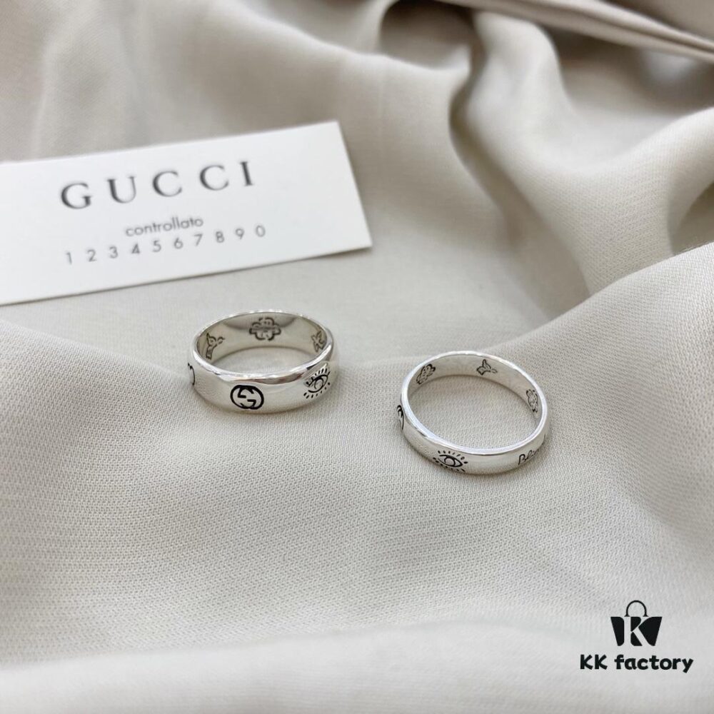 Gucci Love Without Fear 4mm Ring