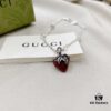 Gucci Gucci 925 Sterling Silver Double G Strawberry Bracelet