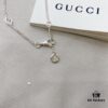 Gucci Gucci 925 Sterling Silver Double G Strawberry Bracelet