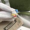 Gucci Disney x Collection Donald Duck Ring in Sterling Silver 925