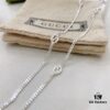 Gucci Gucci 925 Sterling Silver Double G Strawberry Necklace