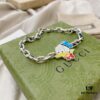 Gucci Gucci 925 Sterling Silver Disney x Donald Duck Bracelet
