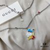 Gucci Disney x Donald Duck 925 Sterling Silver Necklace