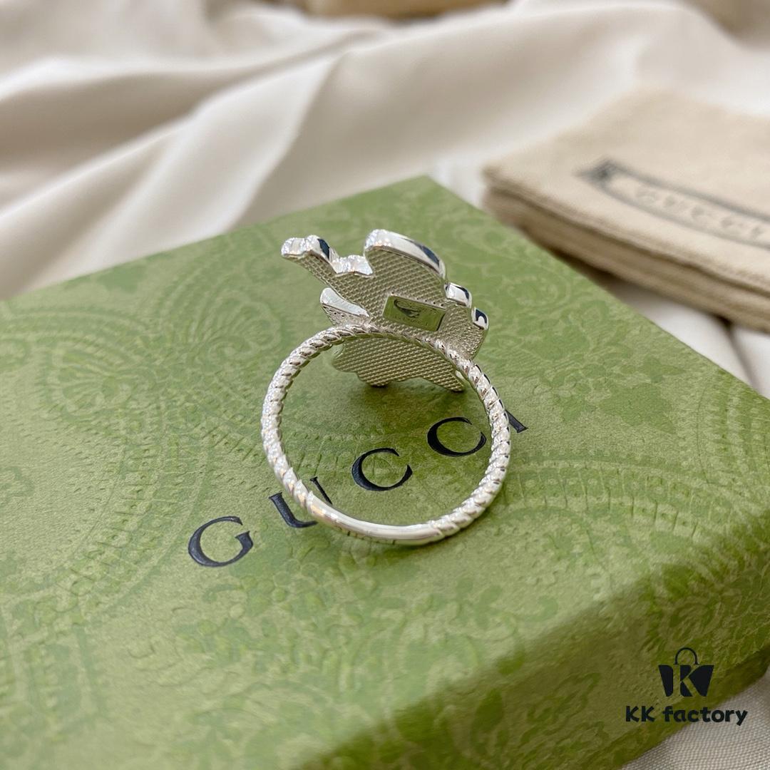 Gucci Disney x Donald Duck 925 Sterling Silver Ring