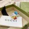 Gucci Disney x Donald Duck 925 Sterling Silver Ring