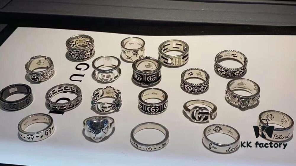 High-End Quality Gucci Best-Selling Rings Collection