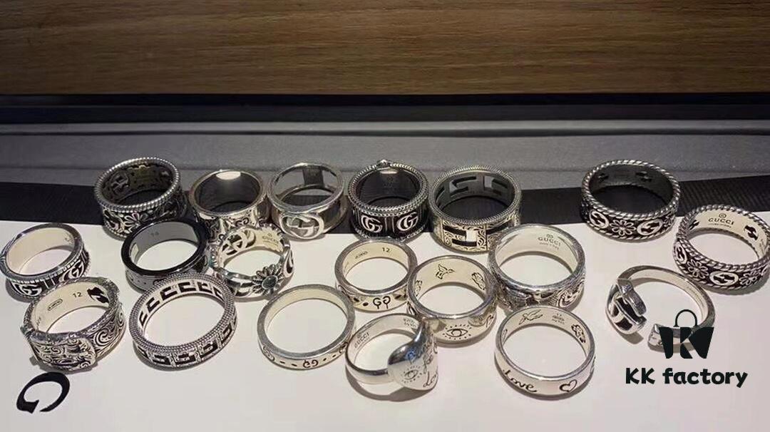 High-End Quality Gucci Best-Selling Rings Collection