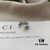 Gucci Gucci 925 Sterling Silver Small Double G Interlocking Ear Cuff